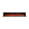 Premium RGB Flame Linear Electric Fireplace | SAKSBY WHOLESALE