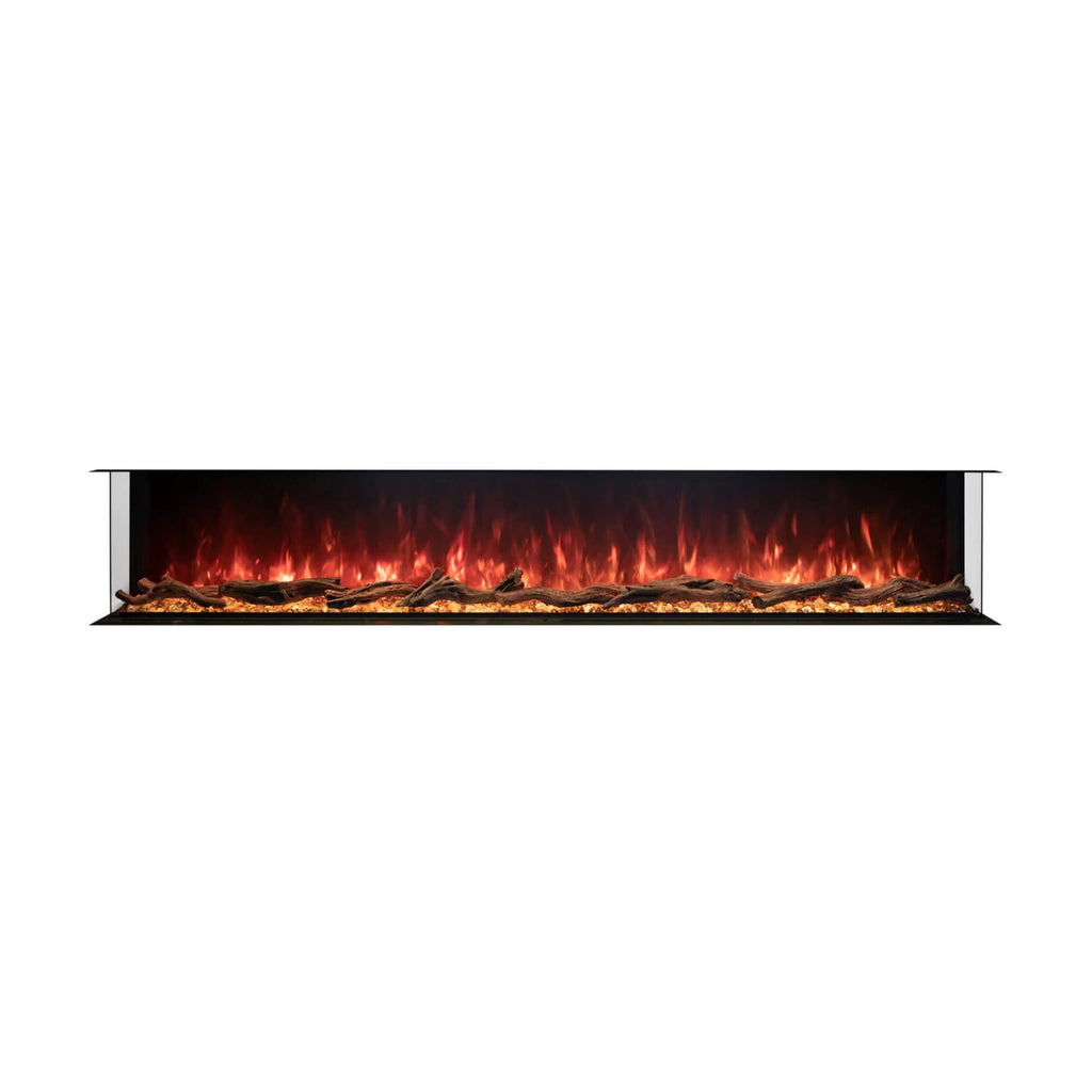 Premium RGB Flame Linear Electric Fireplace | SAKSBY WHOLESALE