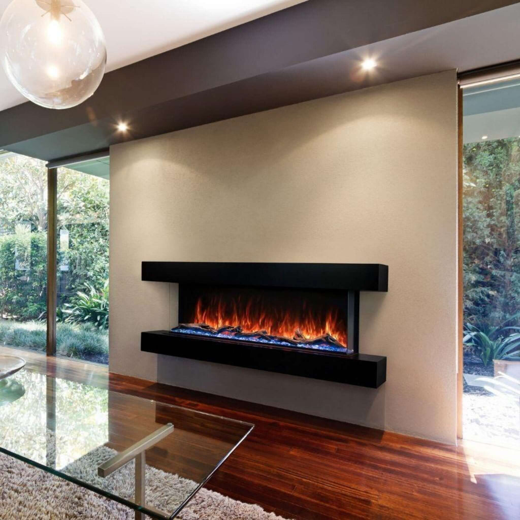Premium RGB Flame Linear Electric Fireplace | SAKSBY WHOLESALE