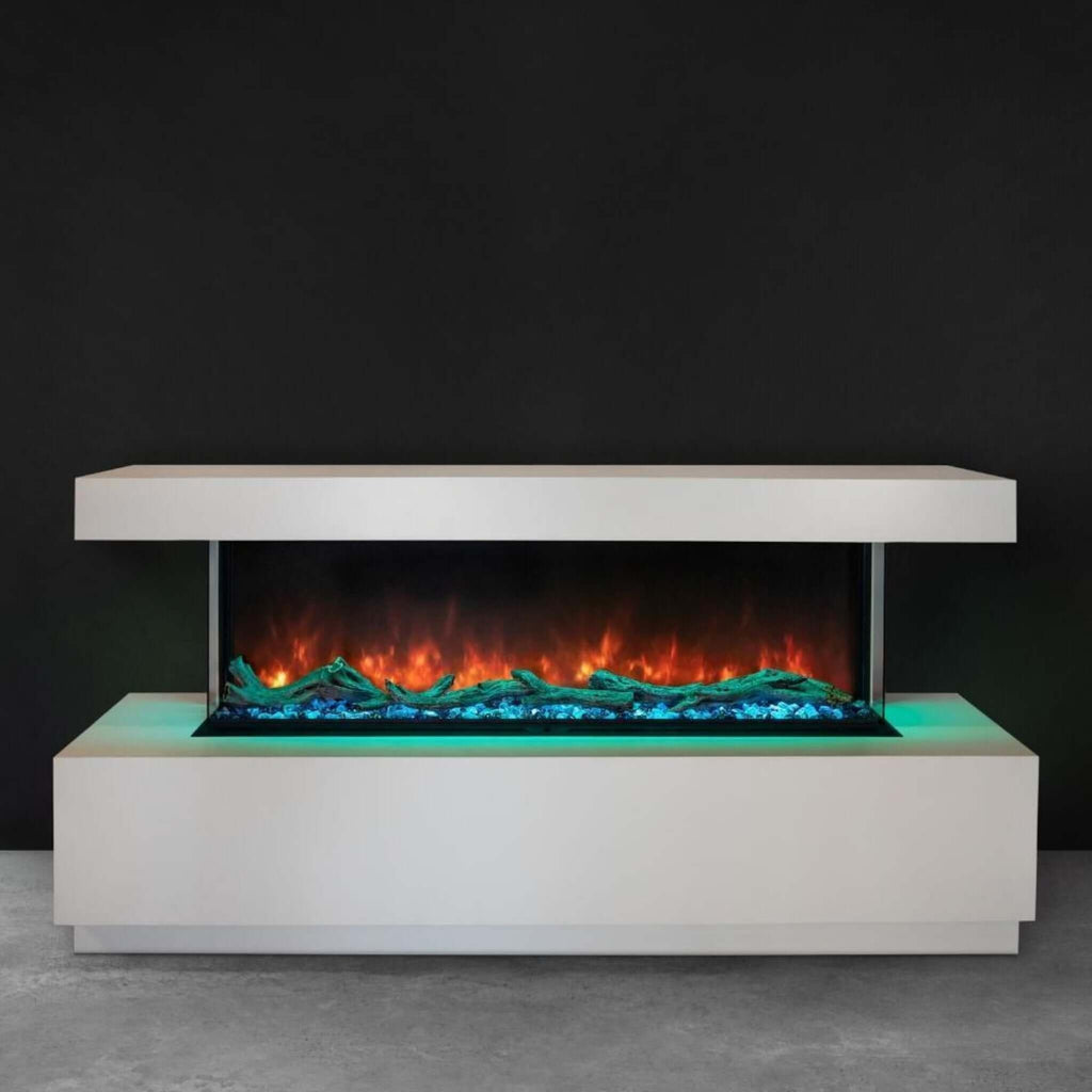 Premium RGB Flame Linear Electric Fireplace | SAKSBY WHOLESALE