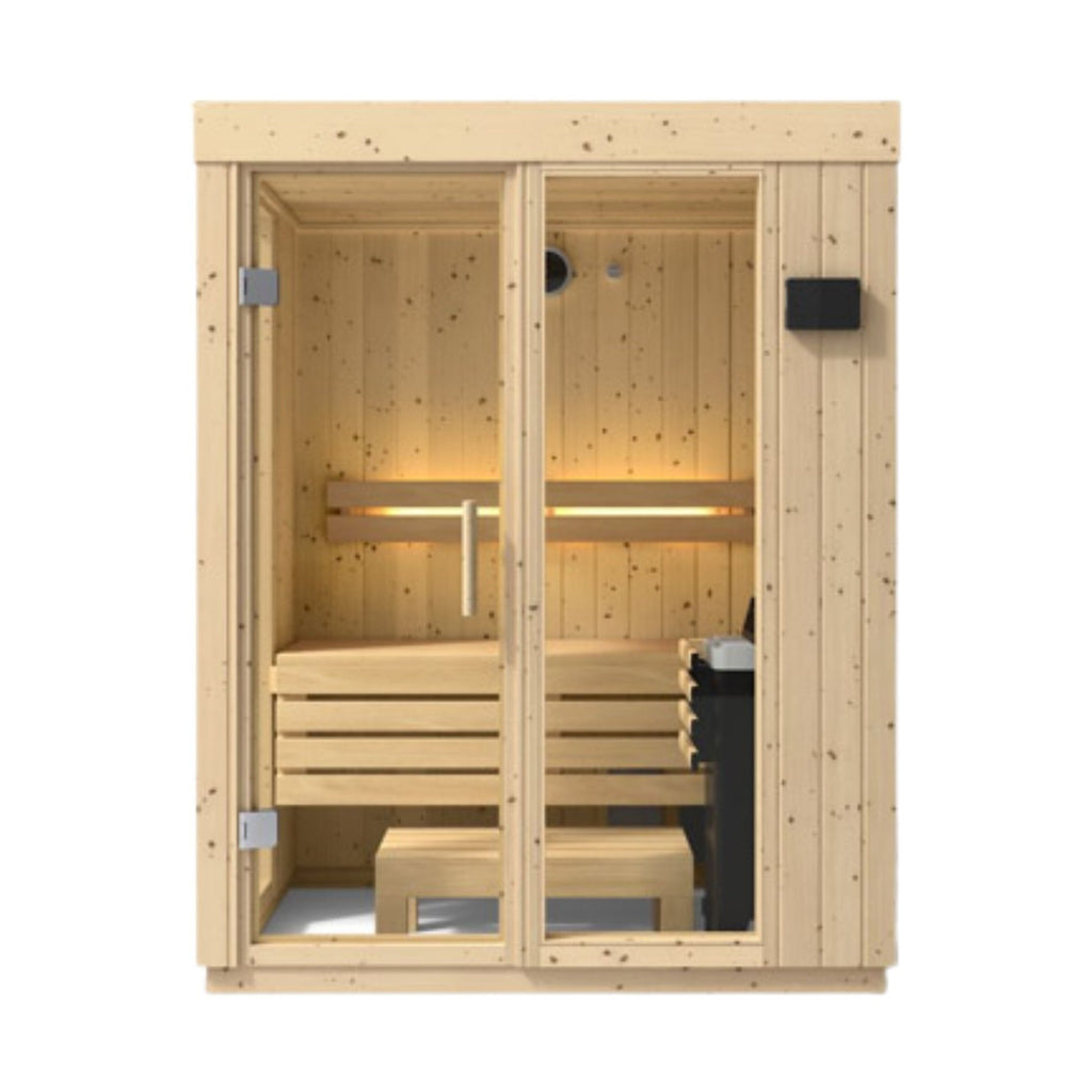 Premium ScandinavianSpruce IndoorLux HomeSpa SaunaKit Collection | SAKSBY WHOLESALE