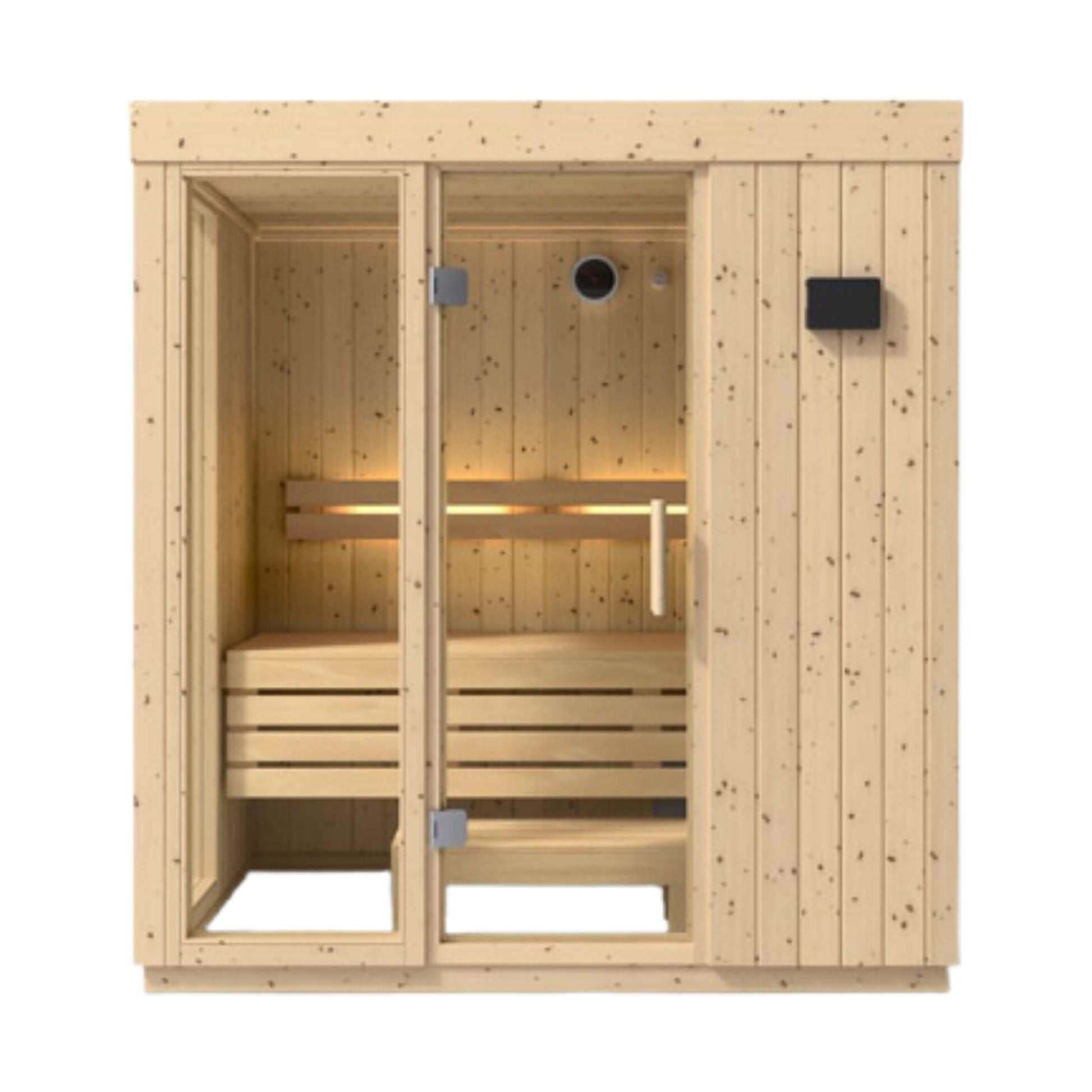 Premium ScandinavianSpruce IndoorLux HomeSpa SaunaKit Collection | SAKSBY WHOLESALE