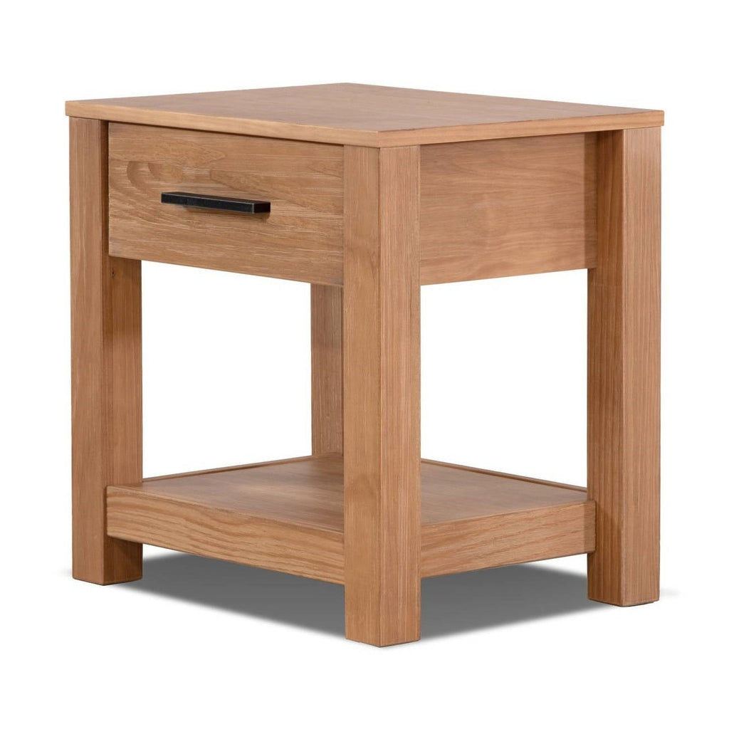 Premium Solid Pine Nightstand 1 Drawer | HomePacific