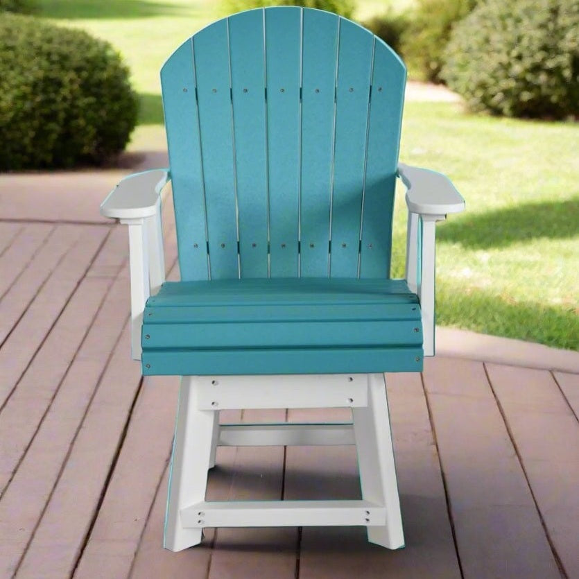 Premium Swivel Adirondack Chair | Outdoor Comfort Guaranteed by Dutch Country Patio, LLC