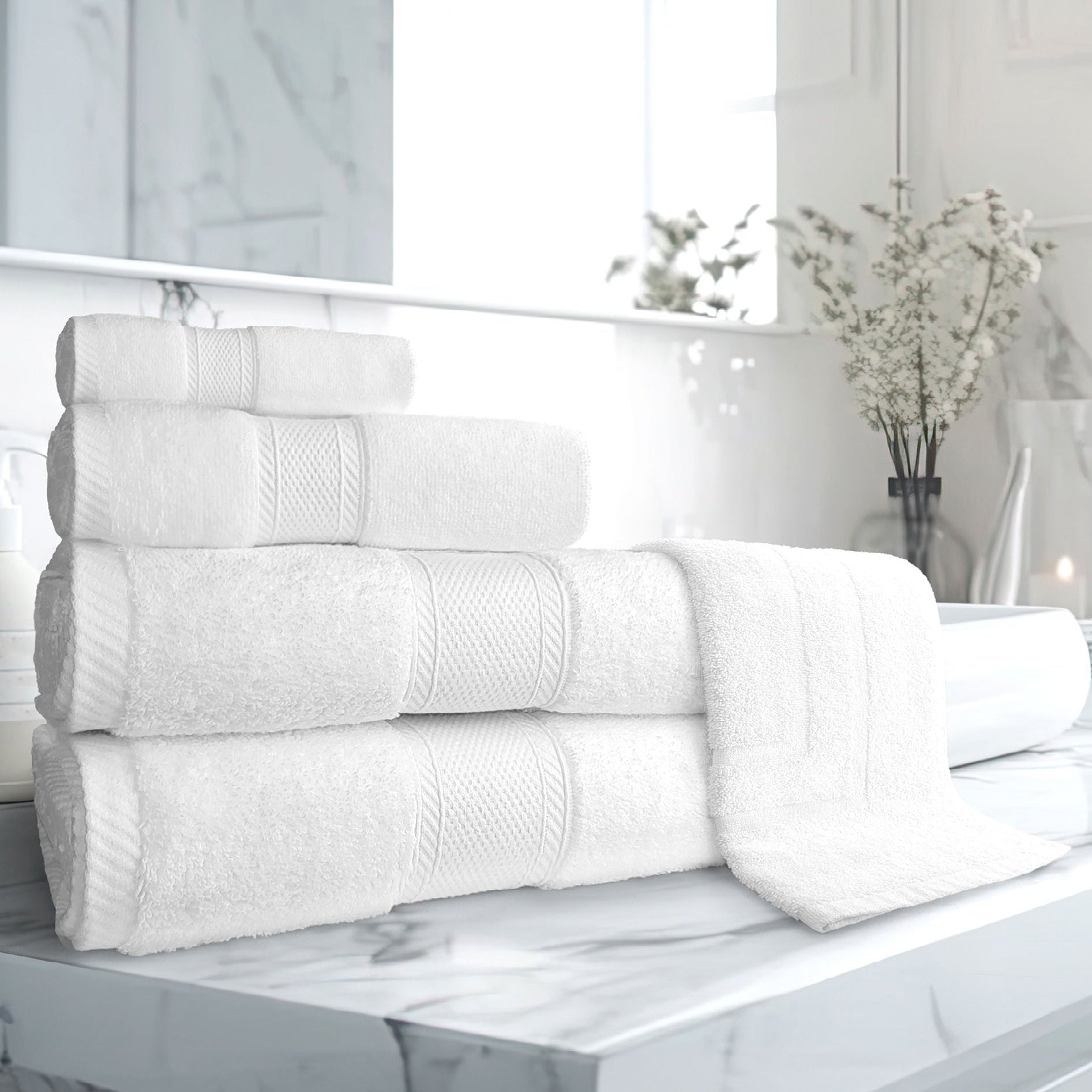 Premium Ultra Plush Zero Twist Towels | Rifz Textiles Inc