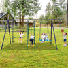PremiumGrade AllTerrain OutdoorSwingSet ClimbingLadder BasketballHoop | SAKSBY WHOLESALE