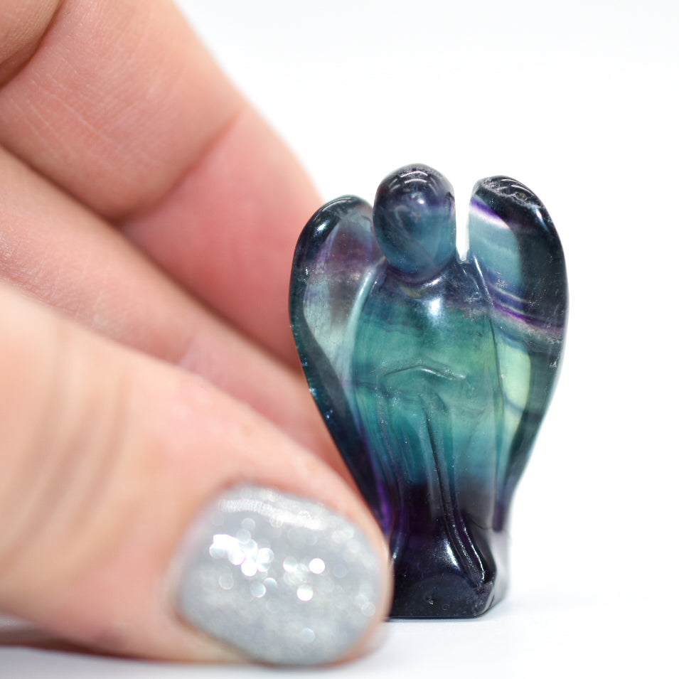 Prismatic Crystal Angel Carving Mini | DC-Whyte Quartz