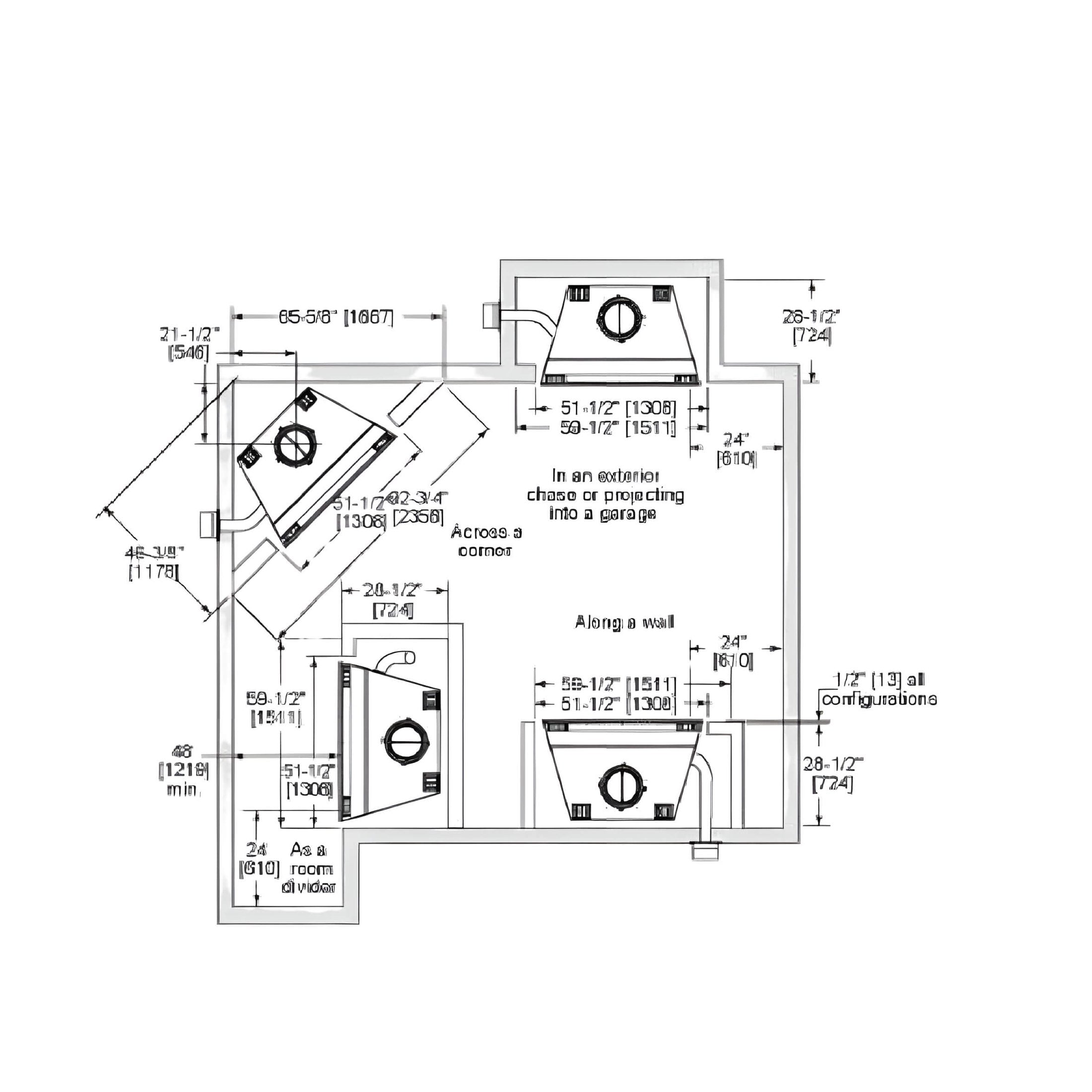 Radiant-Heat Luxury Open Wood-Burning Fireplace SB80 | SAKSBY WHOLESALE