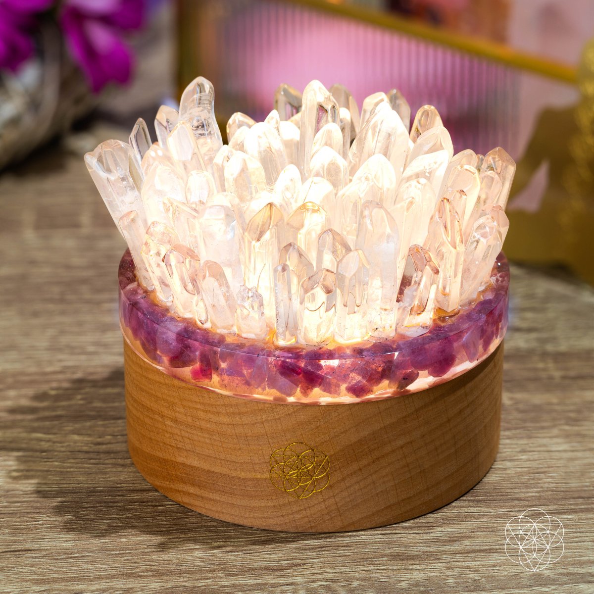 Radiant Quartz Tourmaline Crystal Lamp | Conscious Items