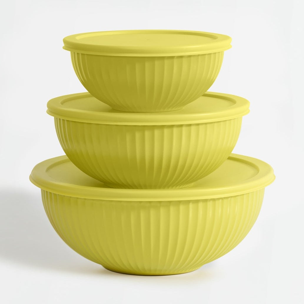 Rainbowl Glass Mixing Set (Set of 3)