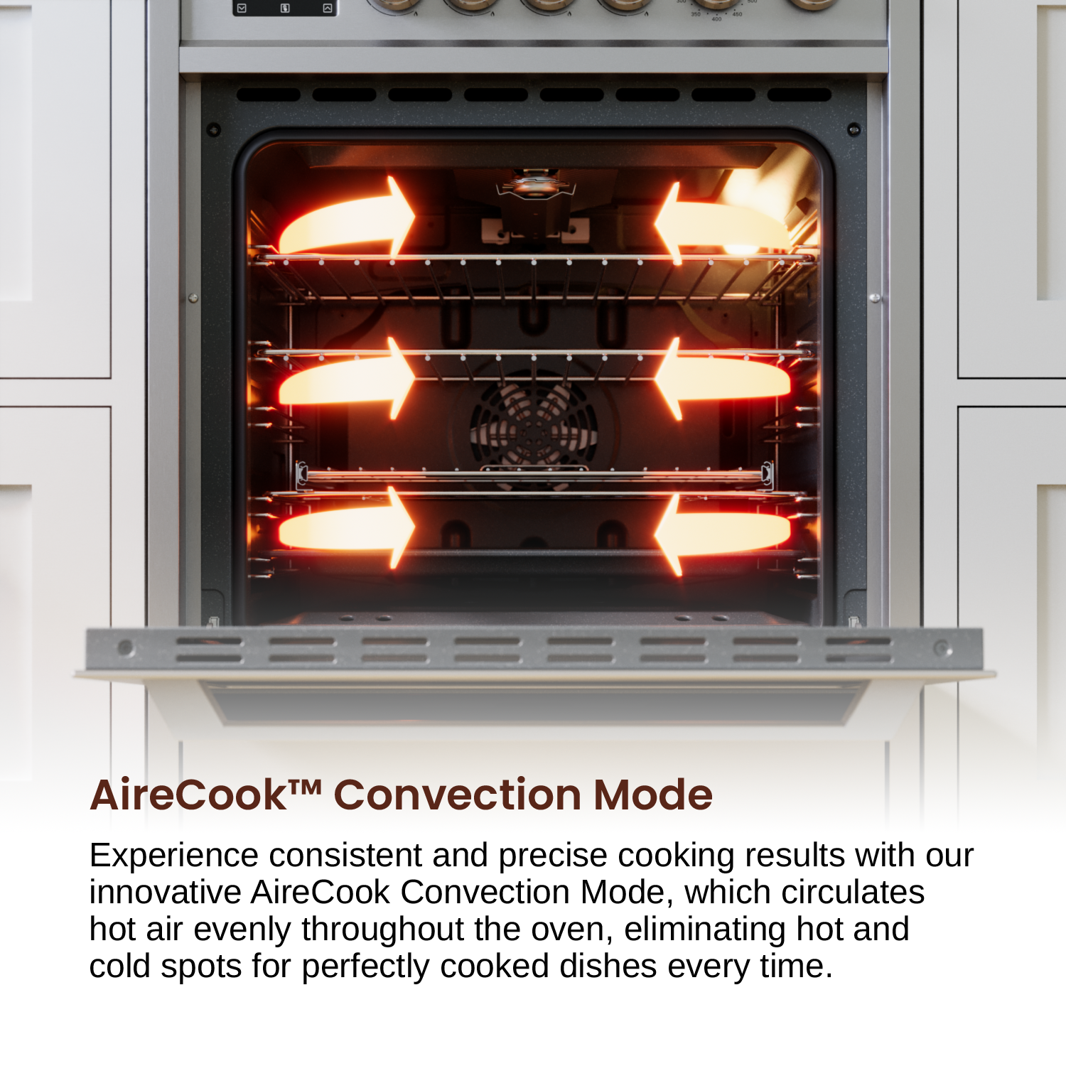 Rangaire 24" Gas Range Convection Oven Freestanding Stainless Steel RRG241TS by Rangaire Appliances