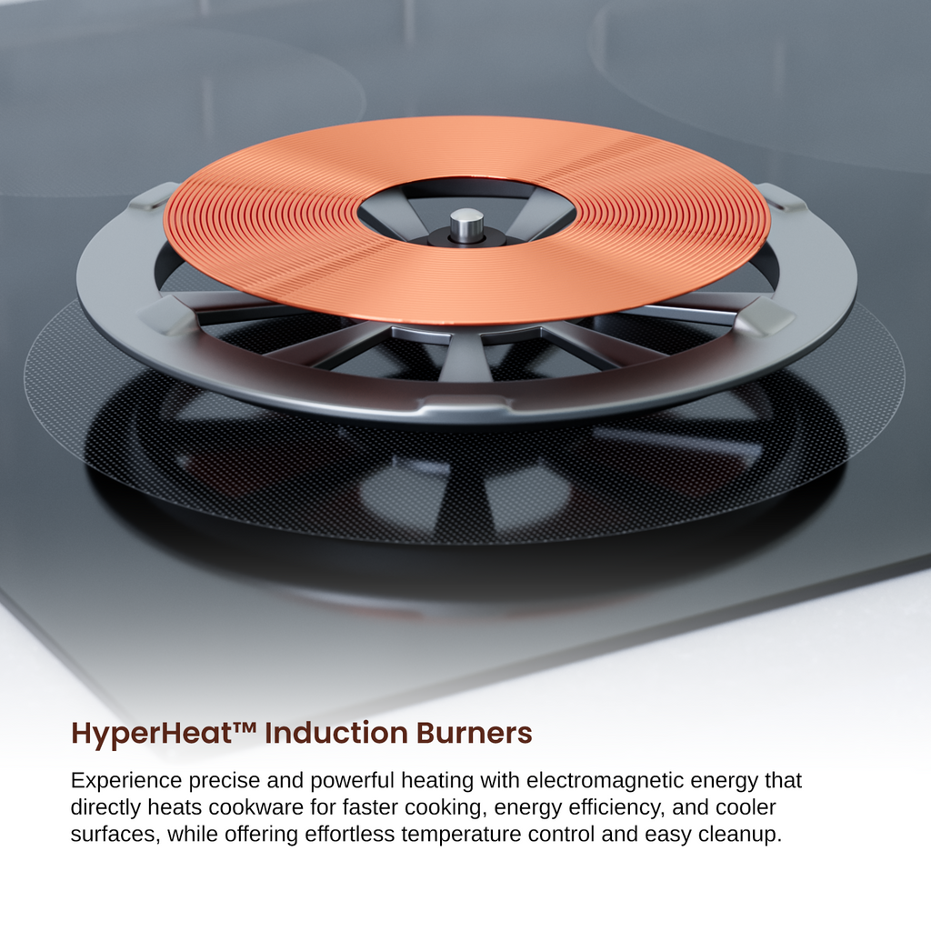 Rangaire 24" Induction Cooktop 4 Burners RCI241S by Rangaire Appliances