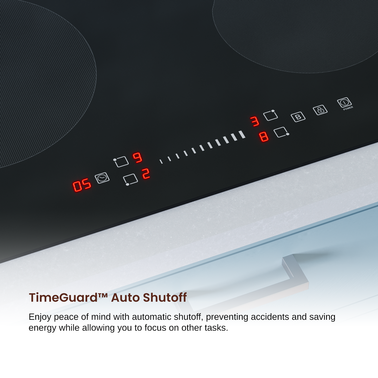 Rangaire 24" Induction Cooktop 4 Burners RCI241S by Rangaire Appliances