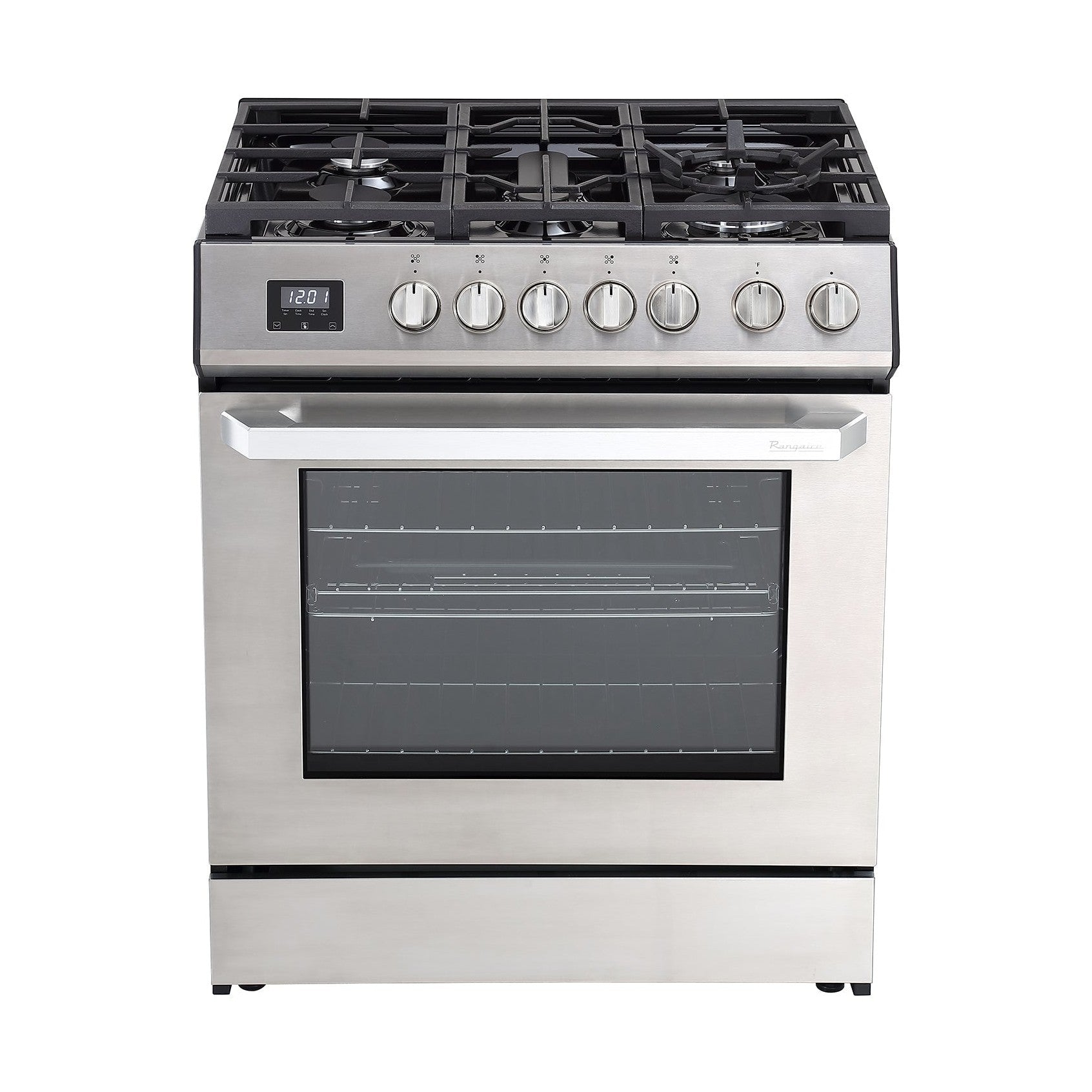 Rangaire 30" Gas Range Convection Oven Slide-in Stainless Steel RRG303TS by Rangaire Appliances