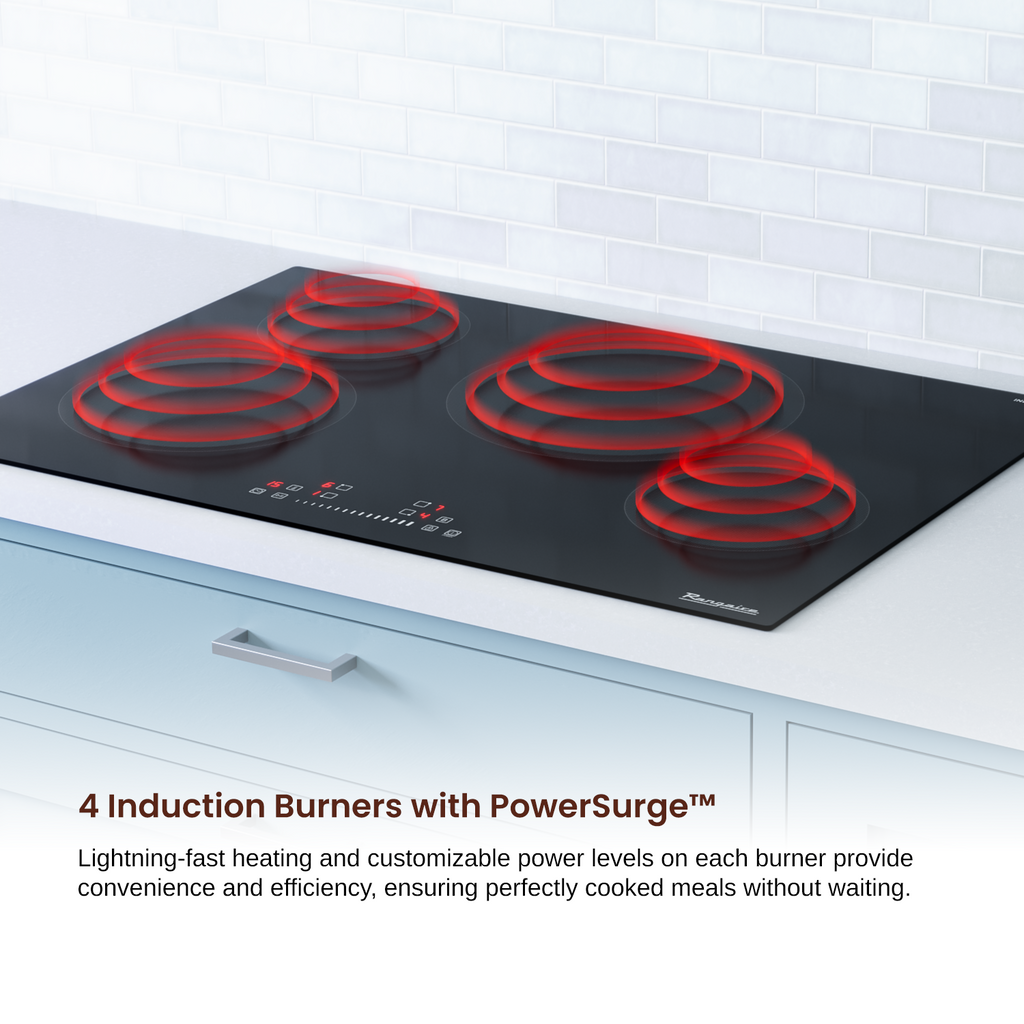 Rangaire 30" Induction Cooktop 4 Burners RCI301S by Rangaire Appliances
