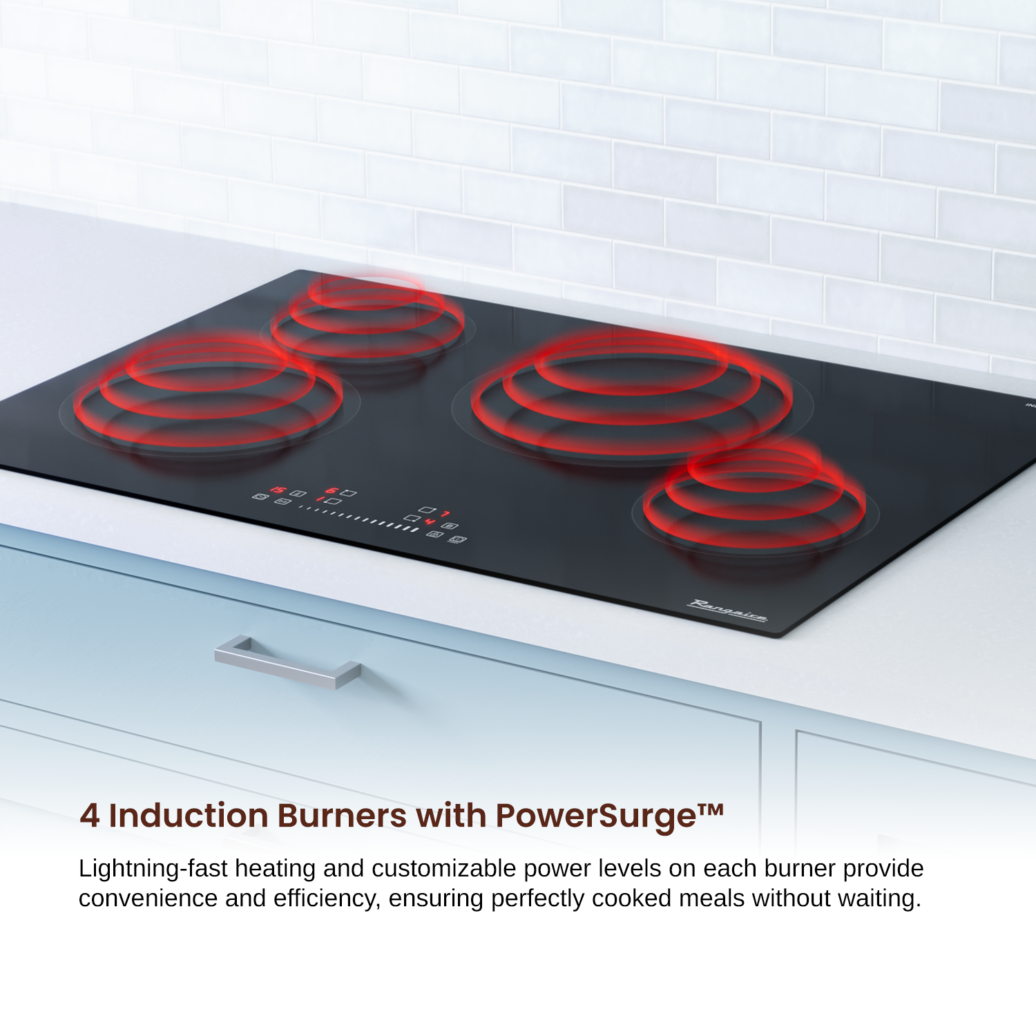 Rangaire 30" Induction Cooktop 4 Burners RCI301S by Rangaire Appliances
