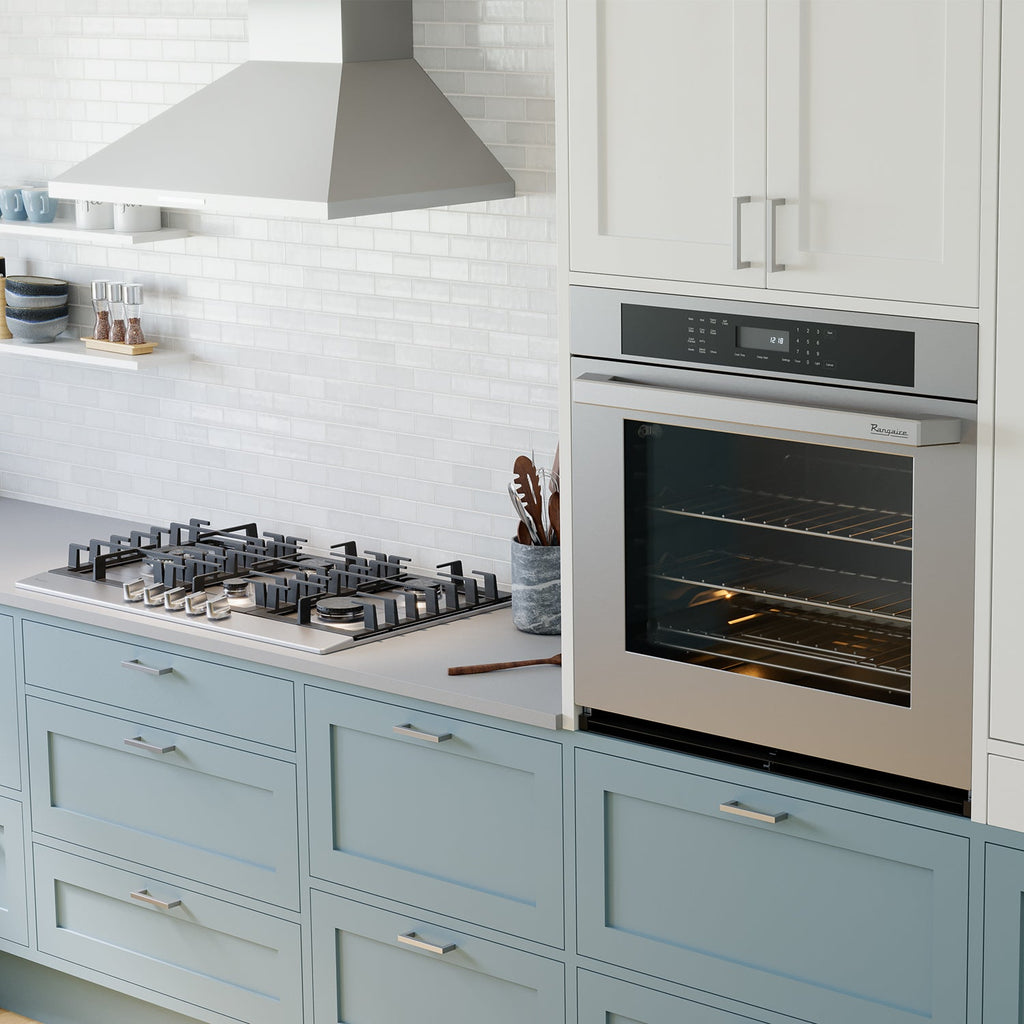 Rangaire 34" Gas Cooktop 5 Burners Stainless Steel RCG341S by Rangaire Appliances