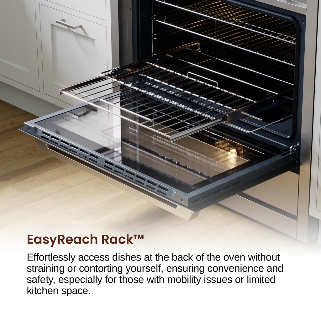Rangaire 36" Gas Range Convection Oven Freestanding Stainless Steel RRG361TS by Rangaire Appliances