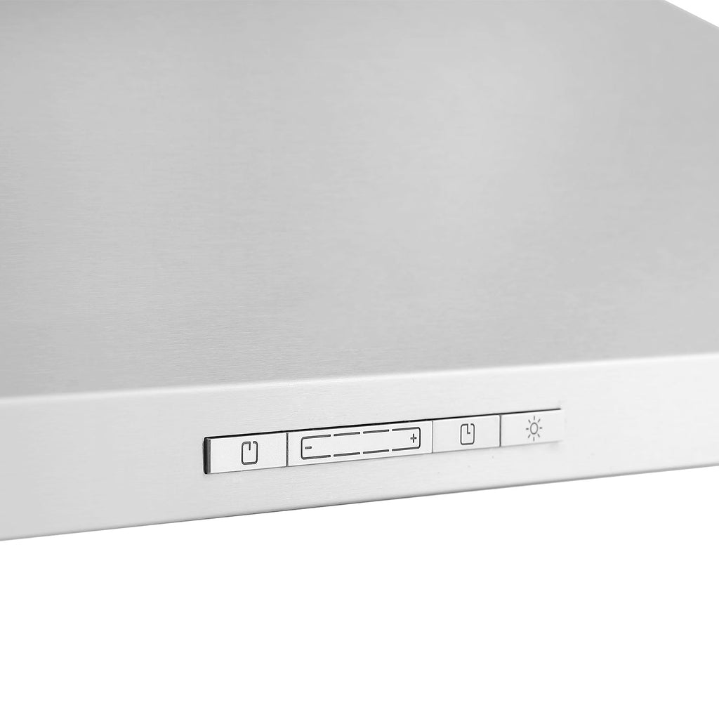 Rangaire 36" Wall-Mounted Range Hood 580 CFM Convertible Stainless Steel RHWMP36S by Rangaire Appliances