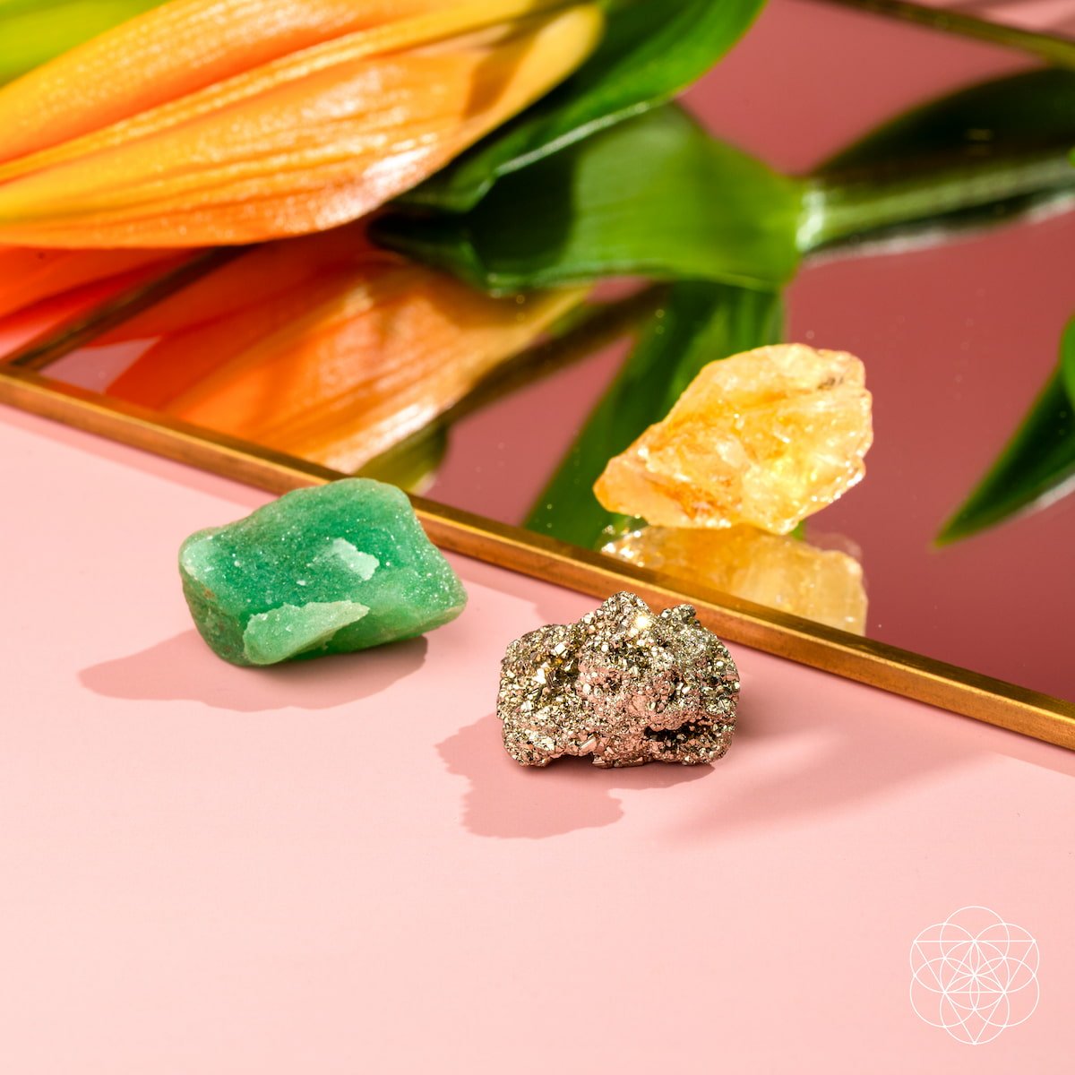 Raw Crystal Trio Of Abundance Energy | Conscious Items