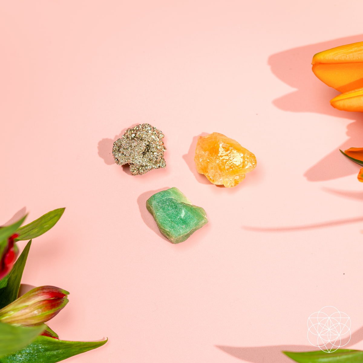 Raw Crystal Trio Of Abundance Energy | Conscious Items
