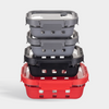 Rectangular Glass Containers + Lids Set