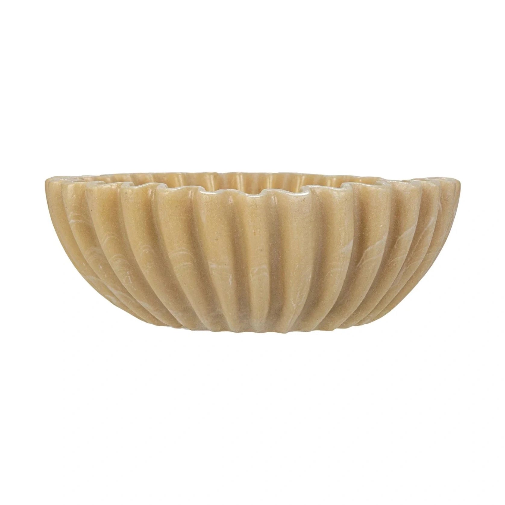 Resin Pleated Bowl