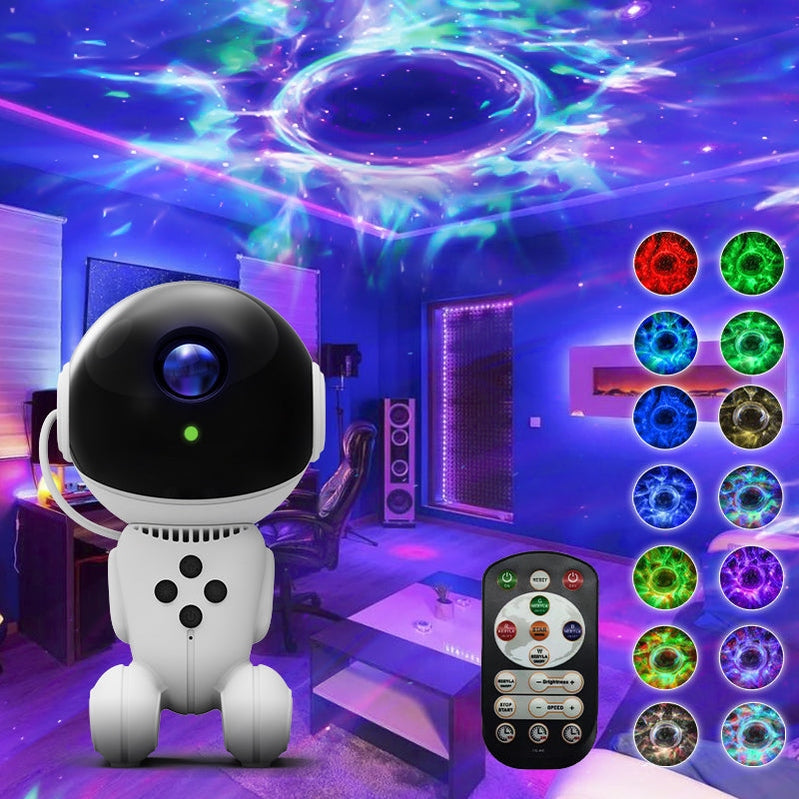 Robot Galaxy Lights Projector With Remote | Stellabliss