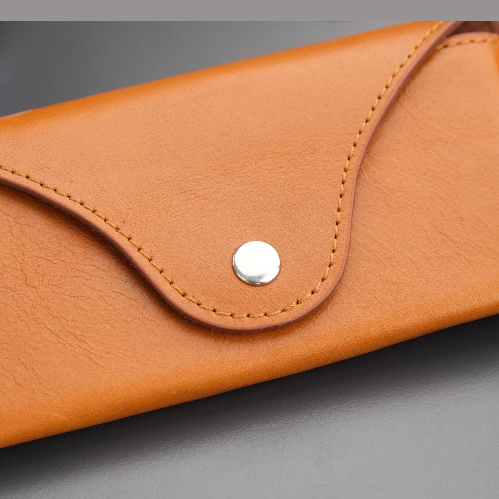 Rochester Full-Grain Leather Eyeglass Case