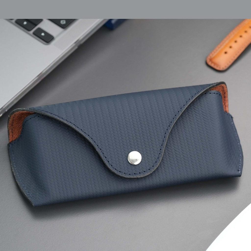 Rochester Full-Grain Leather Eyeglass Case