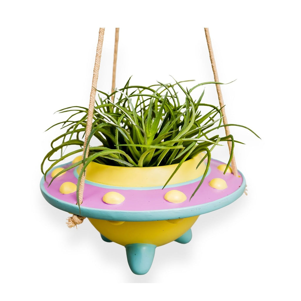 Rosie: UFO Hanging Plant Pot by originalearthlings