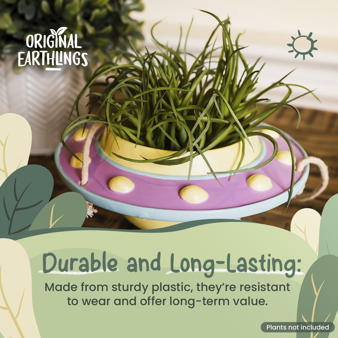Rosie: UFO Hanging Plant Pot by originalearthlings