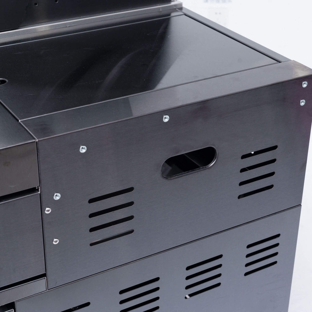 Rotisserie Included 6-Burner Grill Island | SAKSBY WHOLESALE