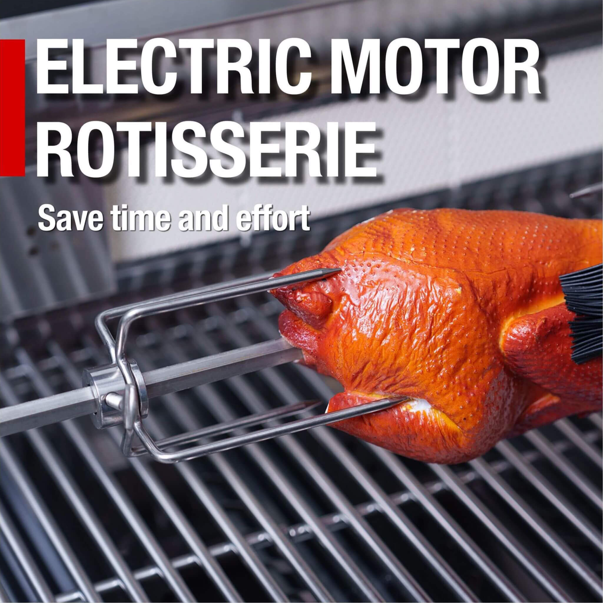 Rotisserie Included 6-Burner Grill Island | SAKSBY WHOLESALE