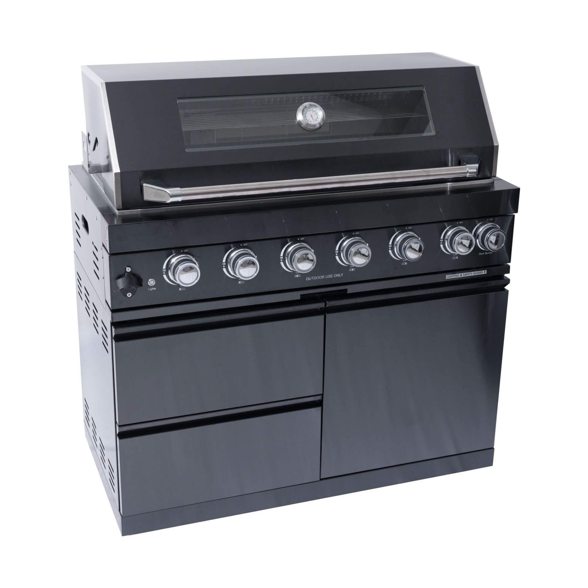 Rotisserie Included 6-Burner Grill Island | SAKSBY WHOLESALE