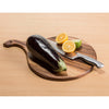 Round Acacia Wood Charcuterie Board With Handy Hanging Handle by Kalmar Home