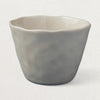 Rugueux Stoneware Tumbler, White