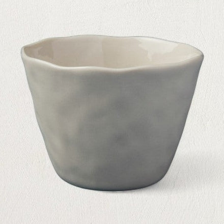 Rugueux Stoneware Tumbler, White