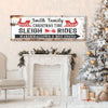 Rustic Canvas Wall Art Sleigh Rides | Tailored Canvases