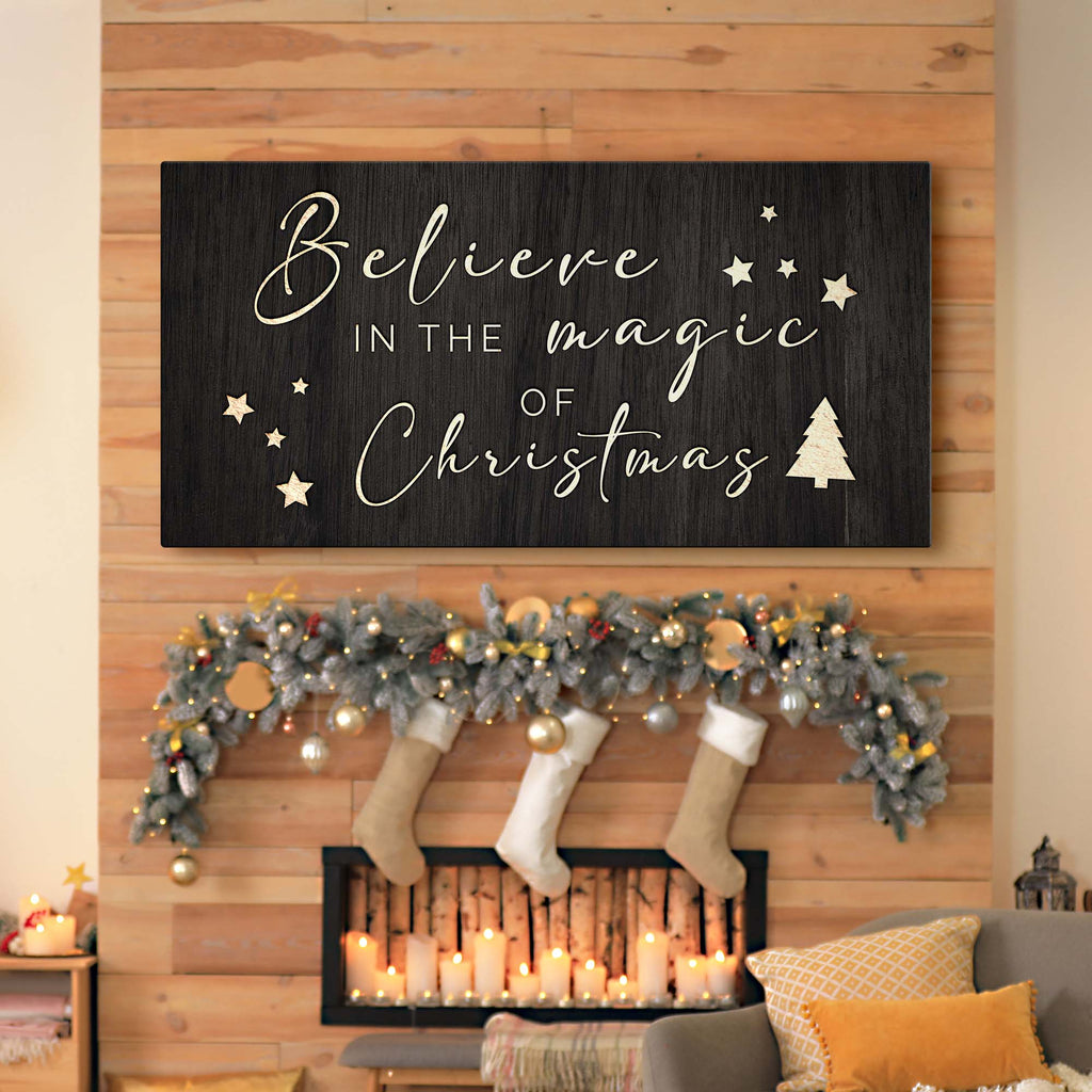 Rustic Painted Wooden Holiday Sign II | Tailored Canvases