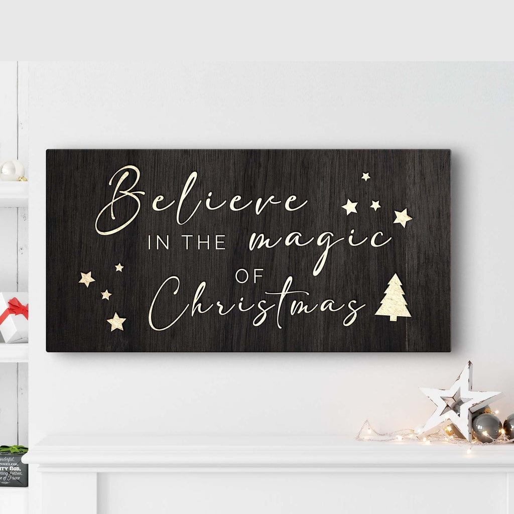 Rustic Painted Wooden Holiday Sign II | Tailored Canvases