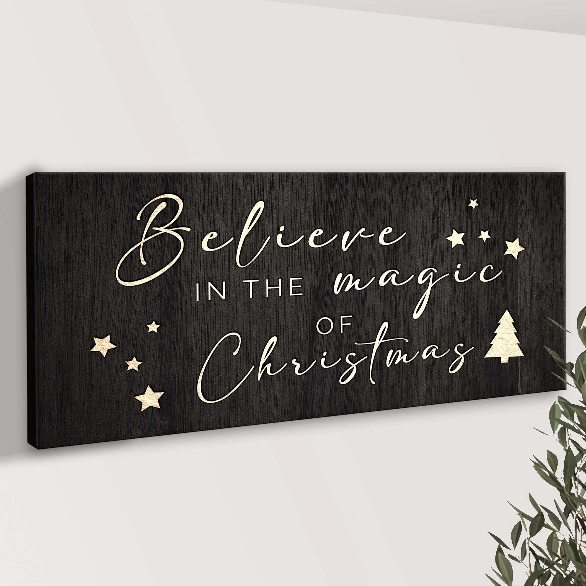 Rustic Painted Wooden Holiday Sign II | Tailored Canvases