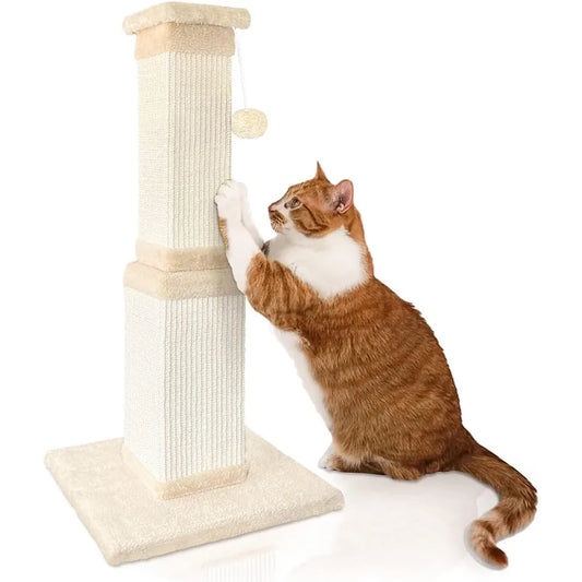 32 Inch Cat Scratching Post For Large Indoor Cats Home Use