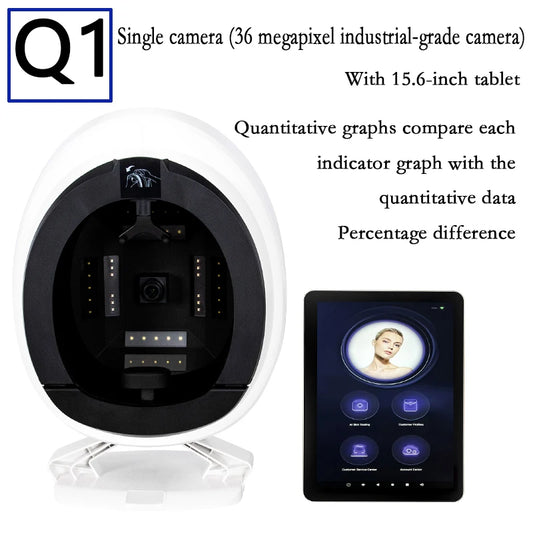 Industrial Grade Skin Analyzer Camera 36MP 9 Spectrum