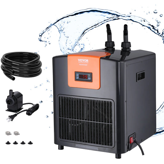VEVOR Aquarium Chiller for Fresh Water Fish Tank Ultra Quiet