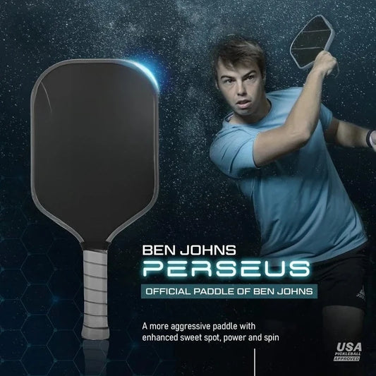Perseus Pickleball Paddle Charged Surface Carbon Fiber