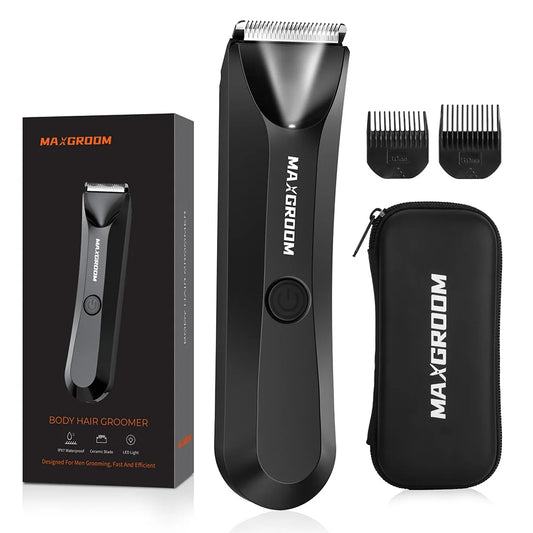MAXGROOM Body Hair Trimmer For Men Waterproof IXP7