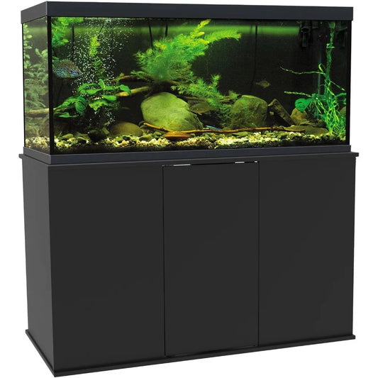 75 90 Gallon Aquarium Stand Black Particle Board Heavy Duty