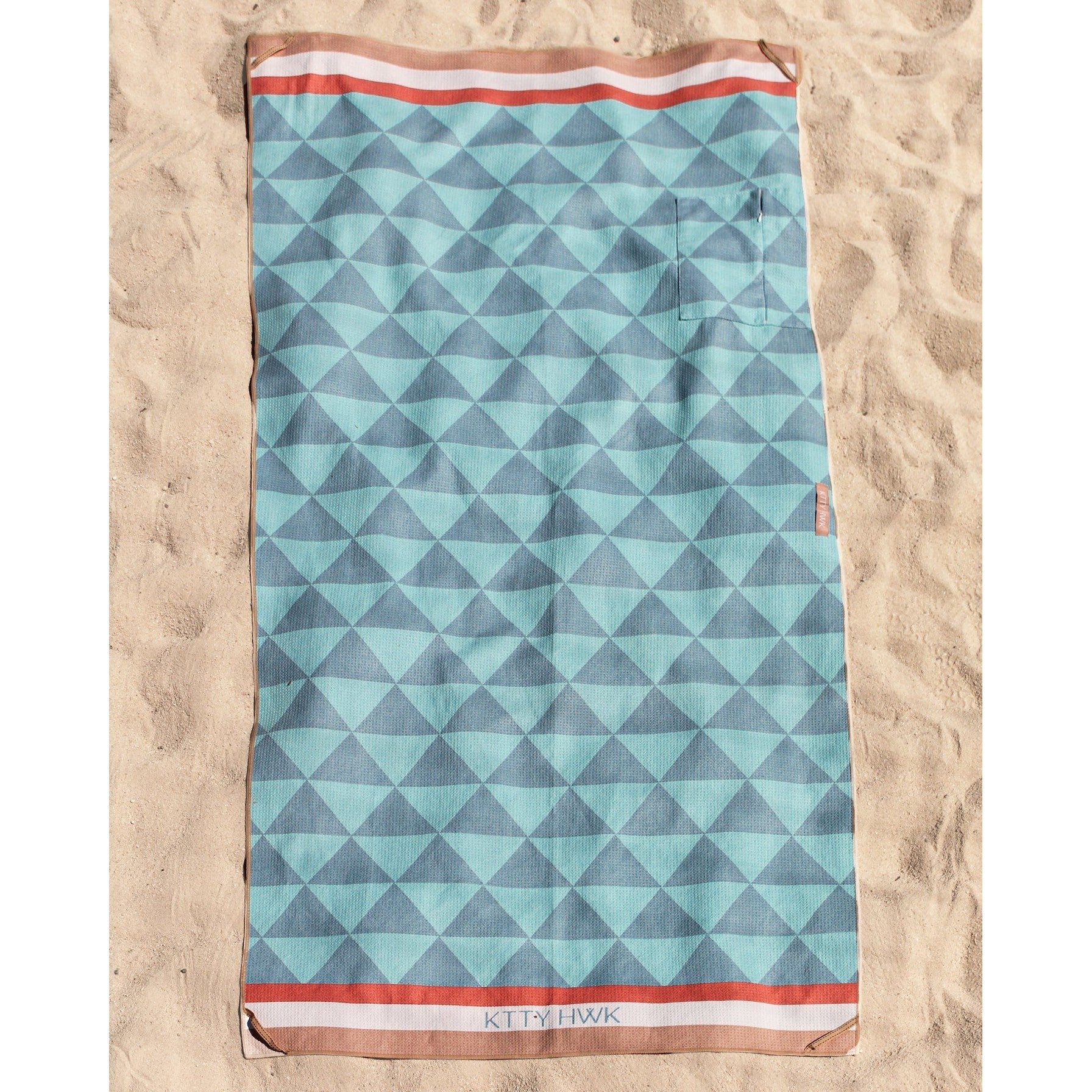 Sand Free 350GSM Hyperabsorbent Waffle Towel | KTTYHWK