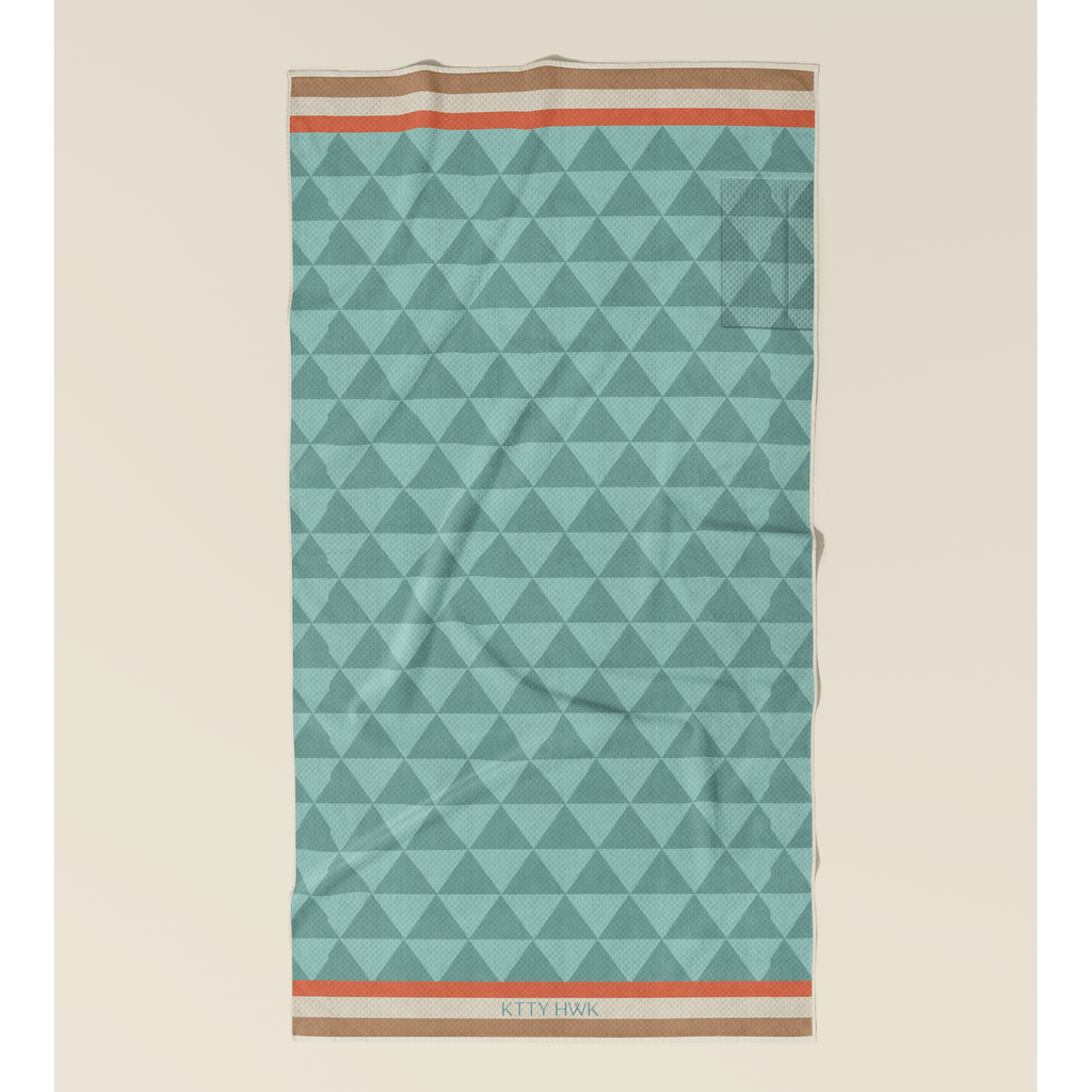 Sand Free 350GSM Hyperabsorbent Waffle Towel | KTTYHWK
